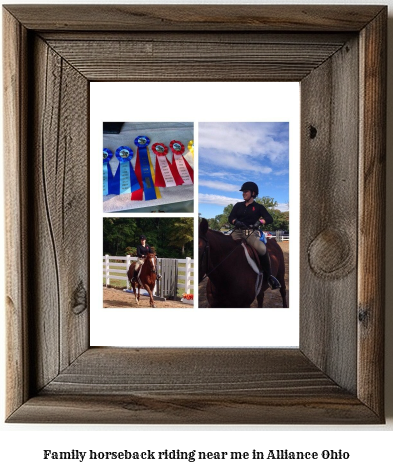 family horseback riding near me in Alliance, Ohio